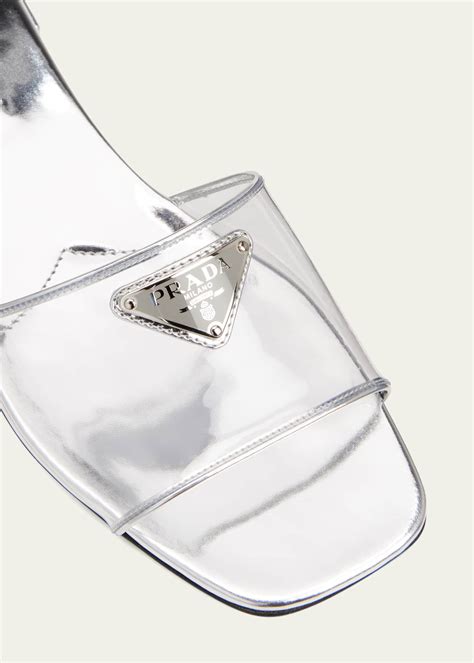 prada ciabatte clear flat sandals|Prada sandals for sale.